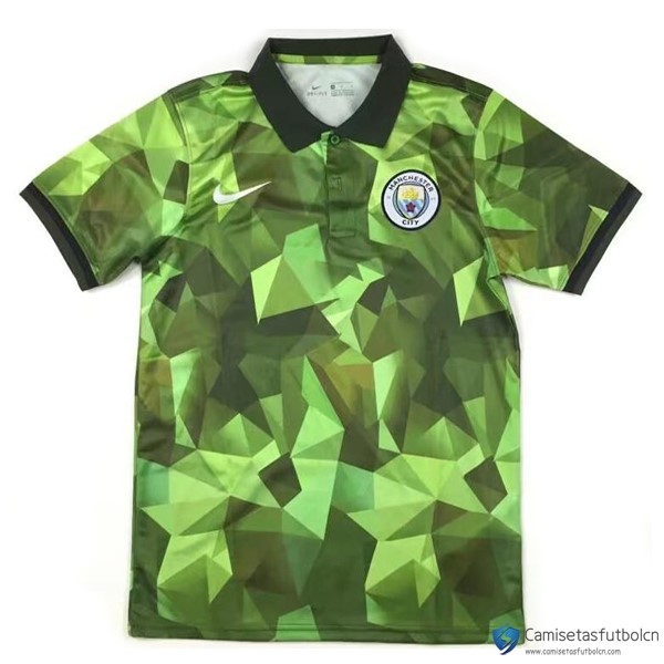 Polo Manchester City 2017-18 Verde